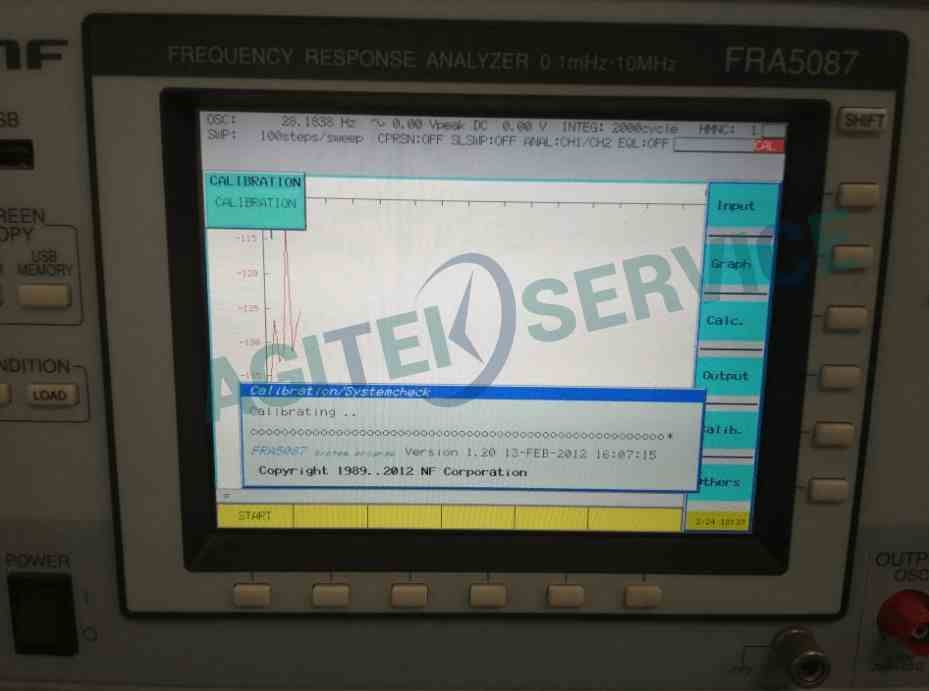 NF频率特性分析仪FRA5087故障维修