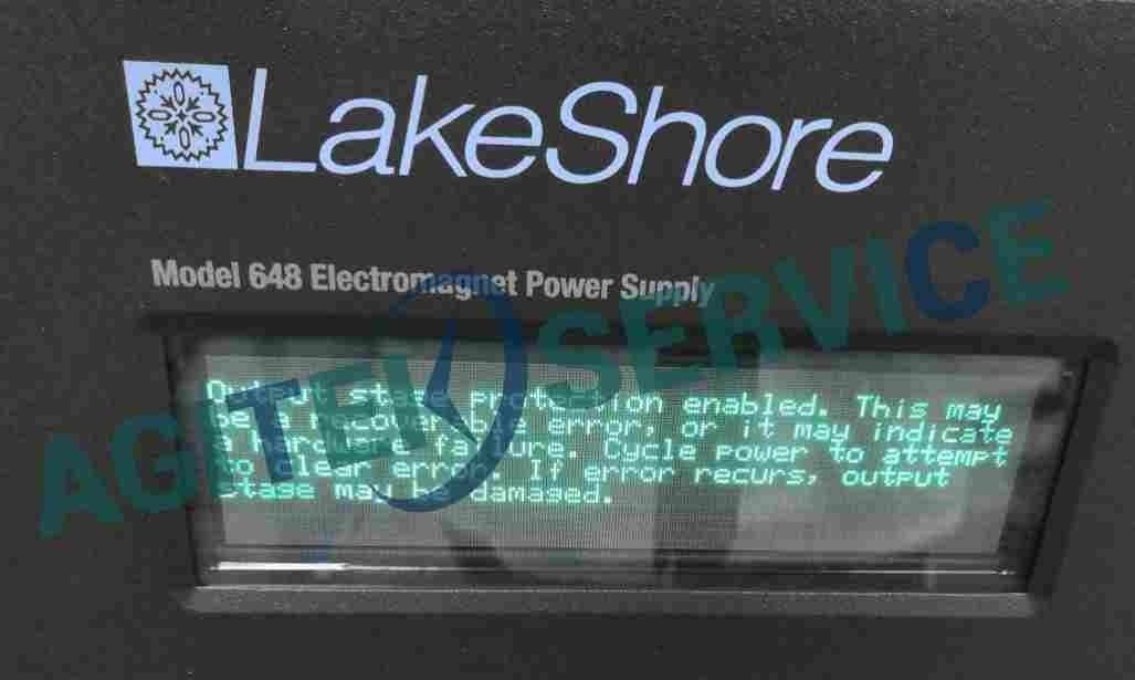 电磁铁电源LakeShore 648开机报错维修