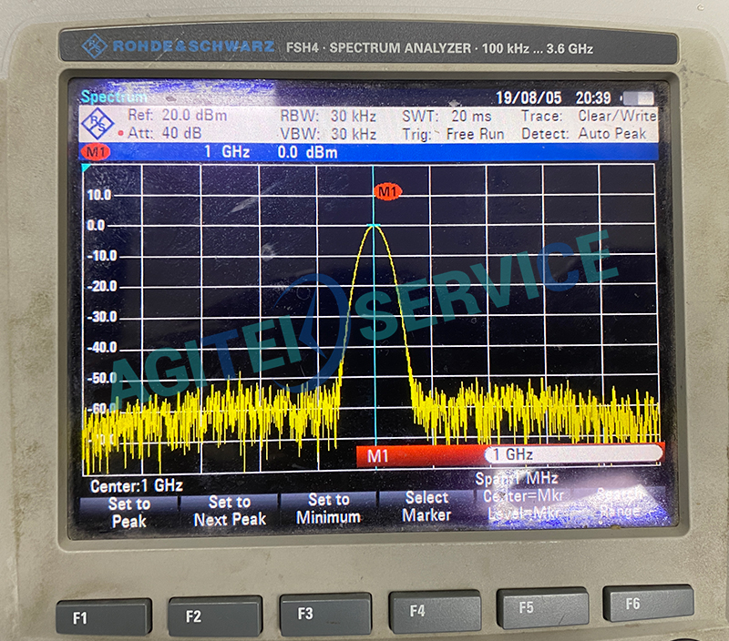 R&amp;S频谱分析仪FSH4频率超差维修