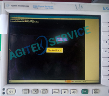 安捷伦频谱分析仪N9010A开机卡屏维修
